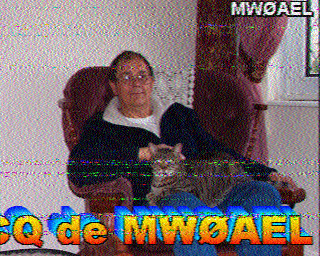 Image SSTV MW0AEL