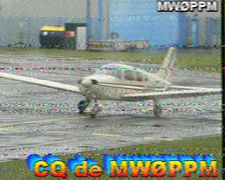 Image SSTV MW0PPM