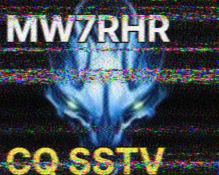 Image SSTV MW7RHR