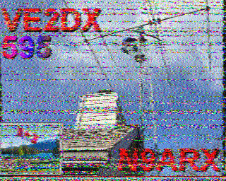 Image SSTV N9ARX
