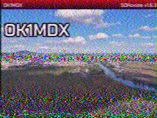 Image SSTV OK1MDX