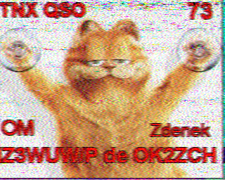 Image SSTV OK2ZCH