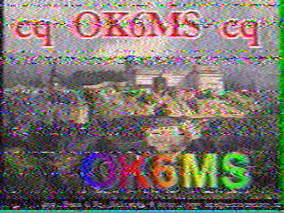 Image SSTV OK6MS