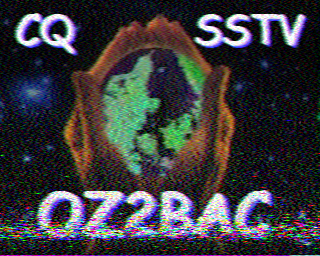 Image SSTV OZ2BAC