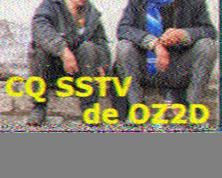 Image SSTV OZ2D