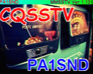 Image SSTV PA1SND