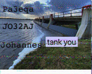 Image SSTV PA3EQA