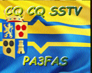 Image SSTV PA3FAS