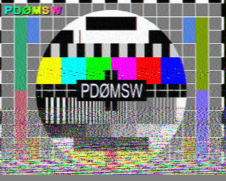 Image SSTV PD0MSW