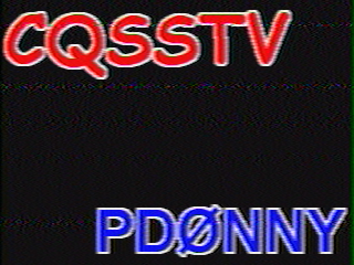 Image SSTV PD0NNY