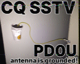Image SSTV PD0U