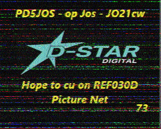 Image SSTV PD5JOS