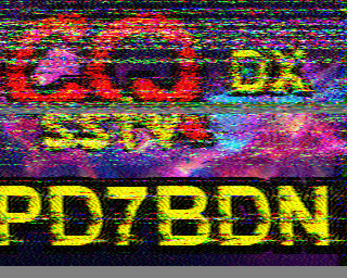 Image SSTV PD7BDN