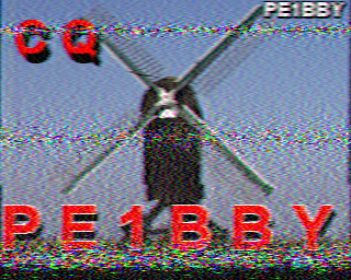 Image SSTV PE1BBY