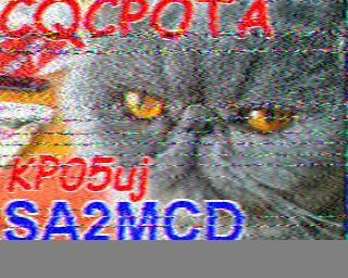 Image SSTV SA2MCD