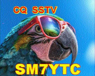 Image SSTV SM7YTC