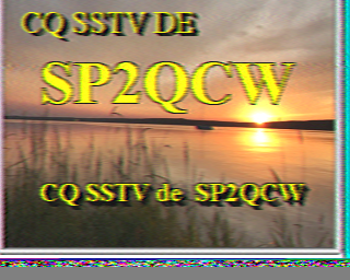 Image SSTV SP2QCW