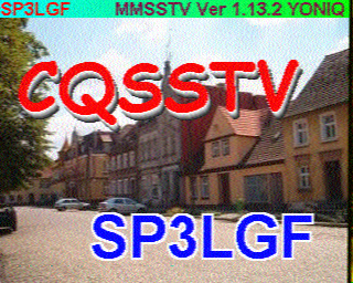 Image SSTV SP3LGF