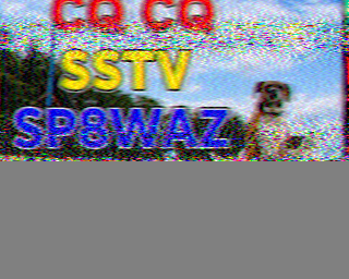 Image SSTV SP8WAZ