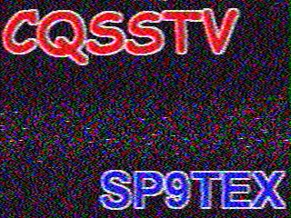 Image SSTV SP9TEX