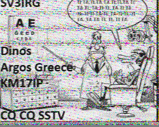 Image SSTV SV3IRG