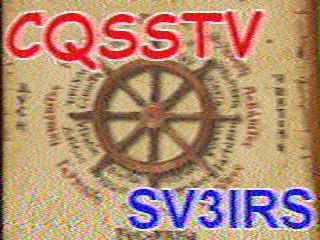 Image SSTV SV3IRS