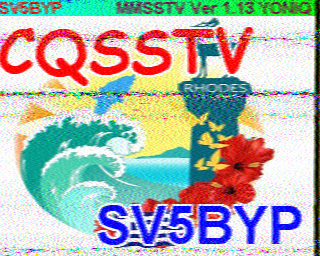 Image SSTV SV5BYP