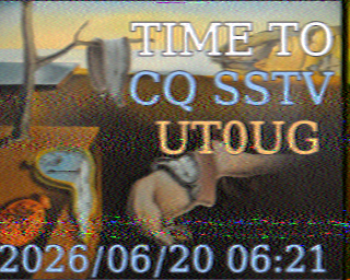Image SSTV UT0UG