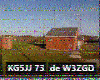 Image SSTV W3ZGD