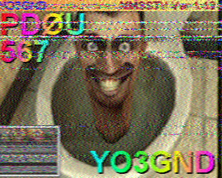 Image SSTV YO3GND